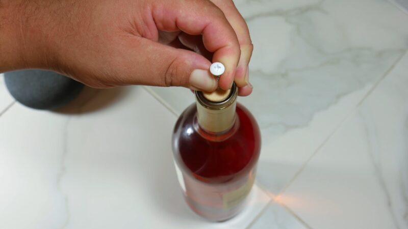 Wine opener screw